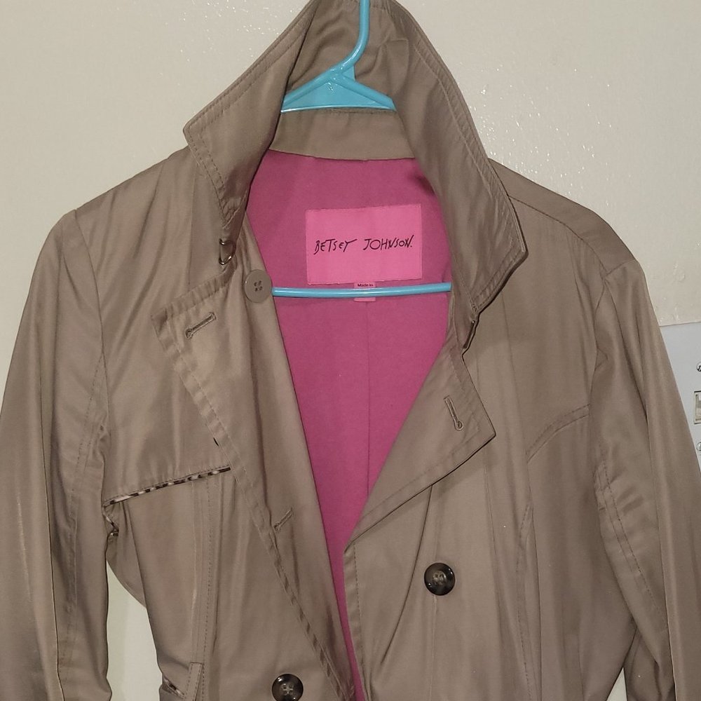 Betsey Johnson Trench coat